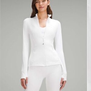 Lululemon white define jacket size 4
